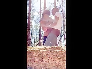 Quickie in the bush
