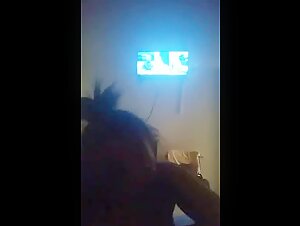 Chubby Horny Girl Drains BFs Cock